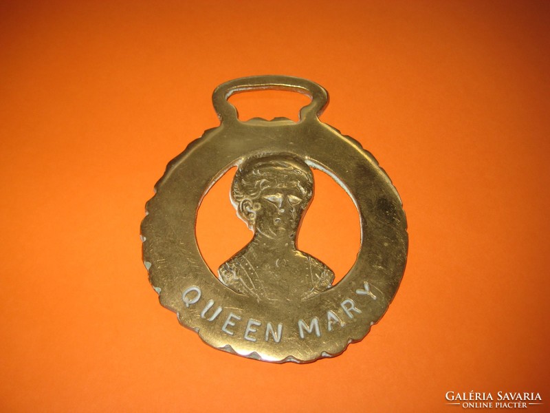Bronze ornament, leather for horse tool queen mary