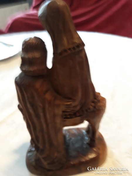 Antique wooden carved holy statue for sale