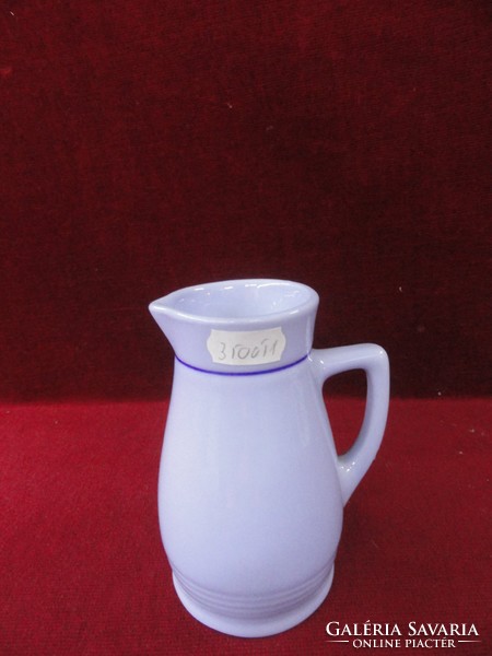 Lilien porcelain Austria dolphin blue wine jug, quarter liter. He has!