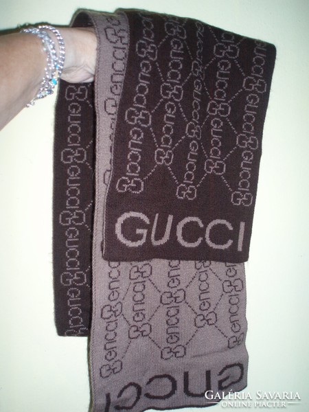 Vintage Gucci knitted scarf