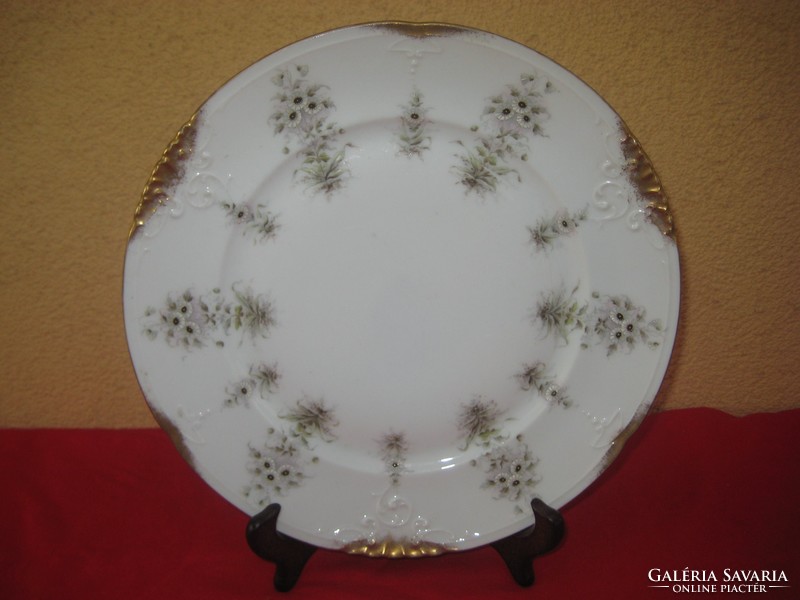 Pfeifer und lőwenstein porcelain decorative plate, exquisite handwork 25 cm