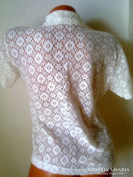 Very beautiful lace blouse shirt top