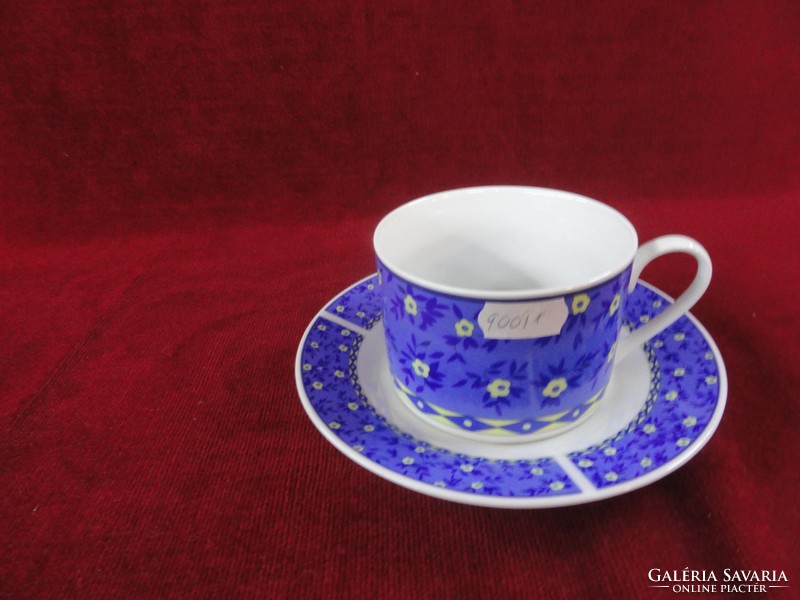 Blue lion, blue saray oriental porcelain teacup + placemat. He has!