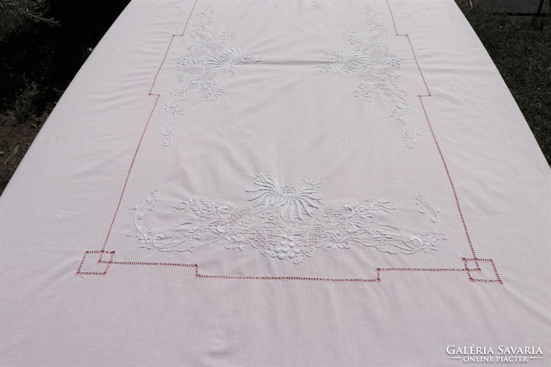 Embroidered tablecloth