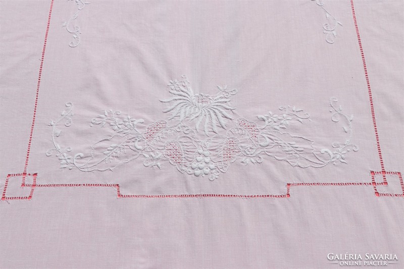 Embroidered tablecloth