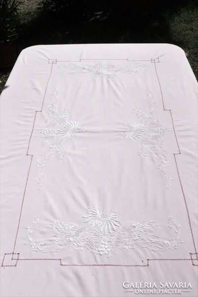 Embroidered tablecloth