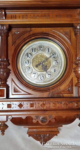 Restored antique Renaissance library clock