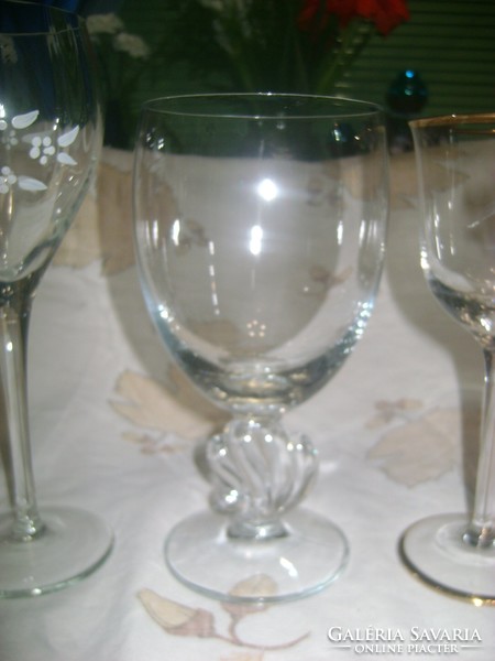 Collector's stemware - three pieces together