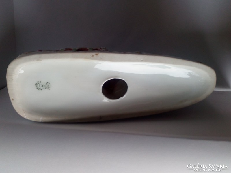 100 éves Sitzendorfi ritka porcelán fogat