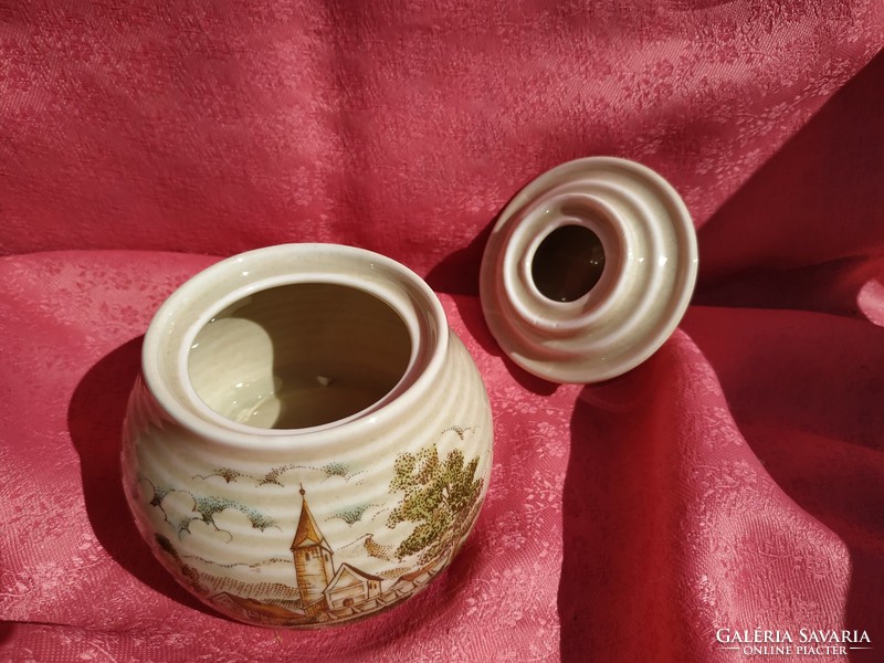 Antik porcelán cukortartó