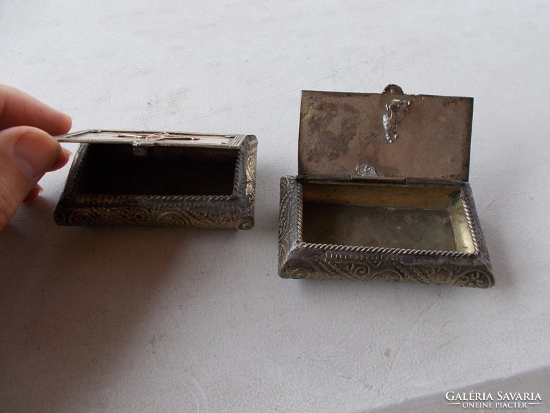 Marrokkói fém szelencés dobozka
