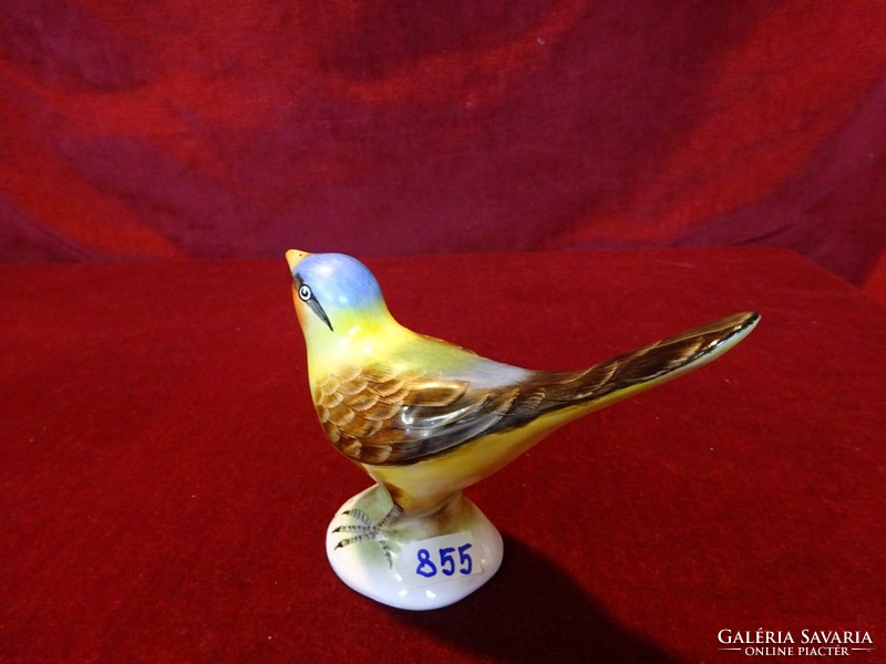 Bodrogkeresztúr porcelain bird. Size: 10.5 x 13 cm. He has! Jokai