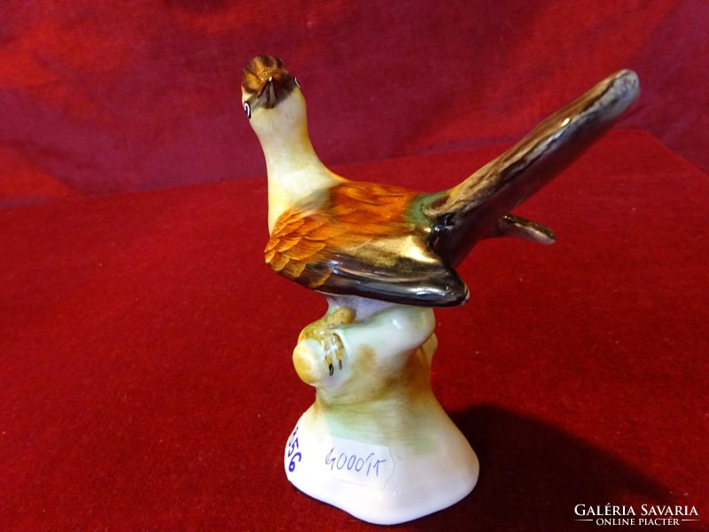 Bodrogkeresztúr porcelain bird, size 11.5 x 11 cm. He has! Jokai.