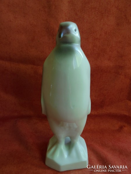Hollóházi porcelán pingvin figura