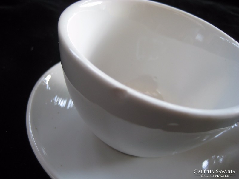 Zsolnay  , retro , mokkás  csészék az  1950  es évekből  II.  Használva még nem volt  ,  ,