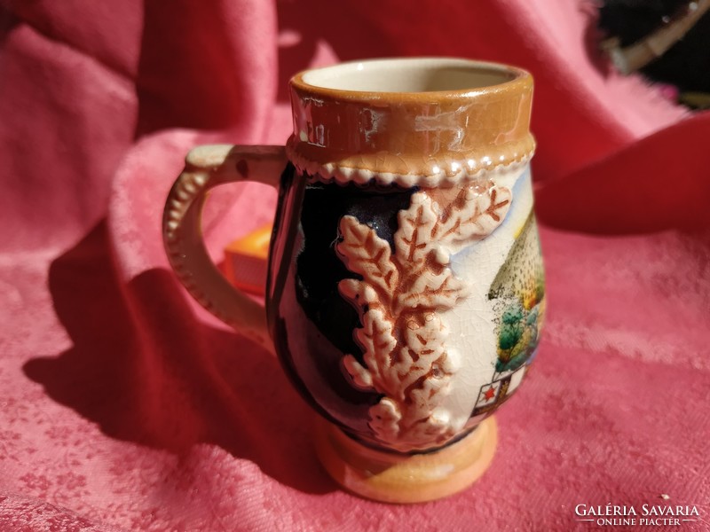 Decorative ceramic jug