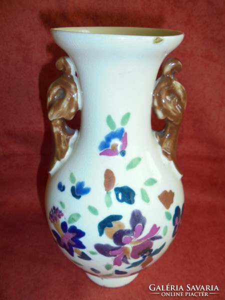 Zsolnay Fischer (?) porcelán váza