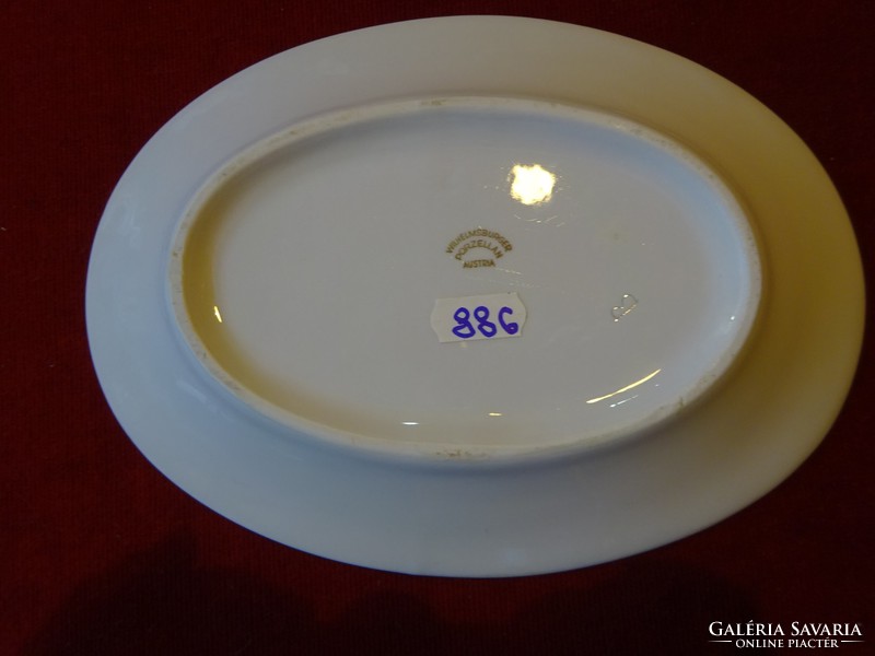 Wilhelmsburger porcelain Austria. Antique small meat bowl. 23.5 X 17 cm. He has!