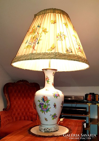 Gyönyörű Óriási 108cm Herendi Viktoria mintás lámpa