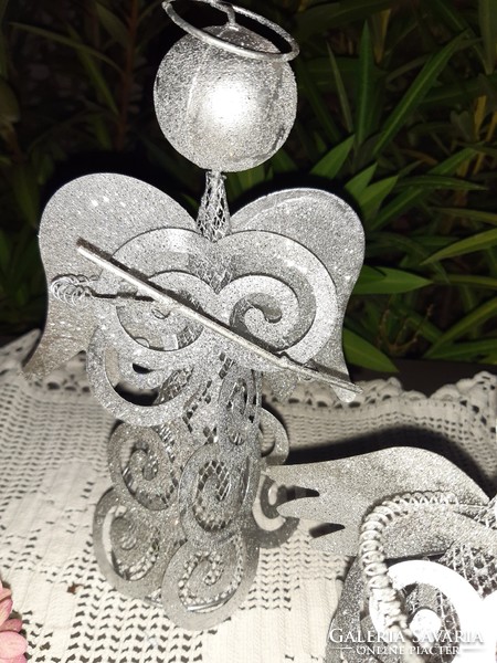Musical angels-special, unique Christmas decoration made of metal!