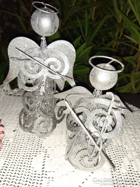Musical angels-special, unique Christmas decoration made of metal!