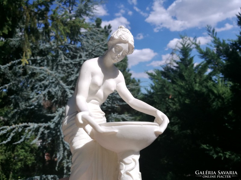 Greek nude statue, plaster