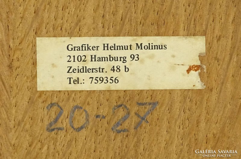 0Y082 Helmut Molinus : Bogáncslepke