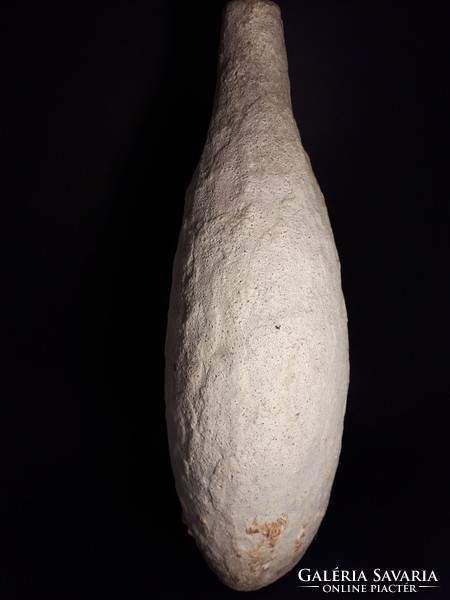 Extremely rare large size Izsépy margit samottos ceramic vase marked flawless floor vase