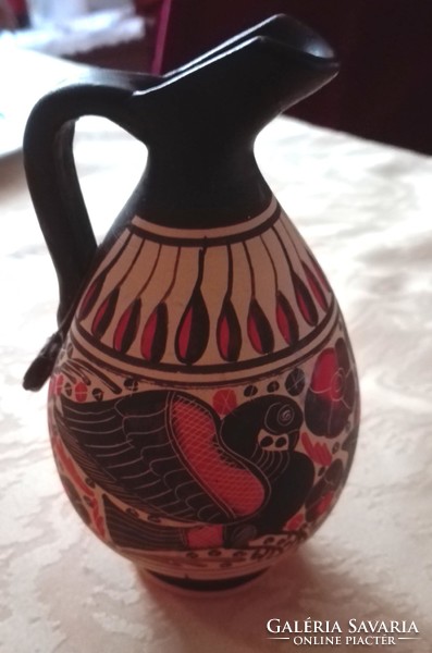 Greek painted ceramic carafe, copy