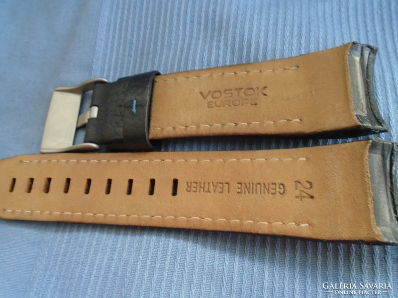 Vostok europe lunohod leather strap,