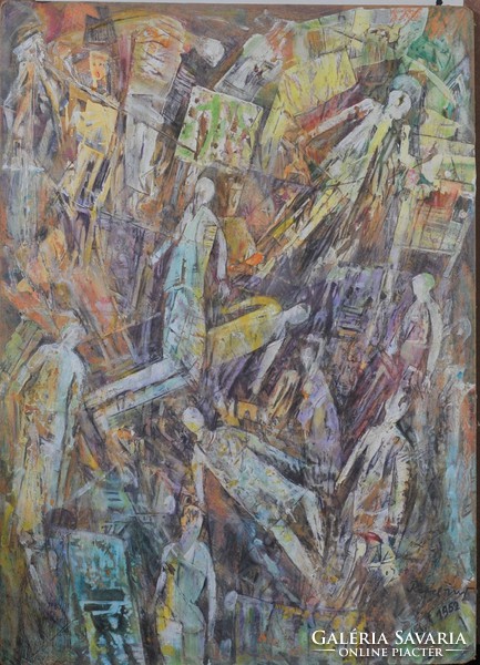 Attributed to Victor Rafael Victorious (1900-1981): abstract composition