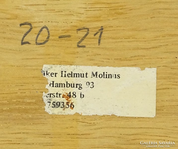 0Y084 Helmut Molinus : Vitorlás az Adrián