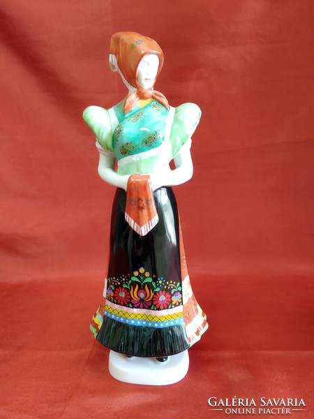 Folk costume porcelain figure 30cm