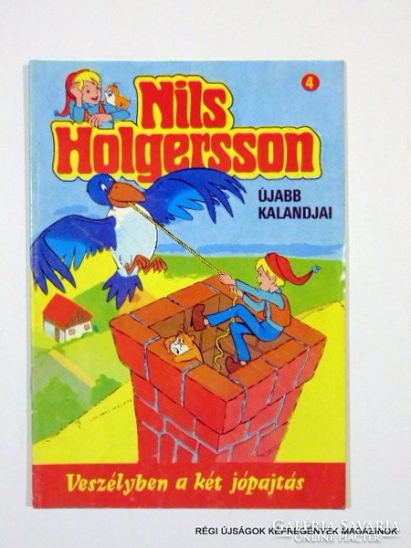 1988 ?  /  NILS HOLGERSSON  /  Régi ÚJSÁGOK KÉPREGÉNYEK MAGAZINOK Szs.:  11721