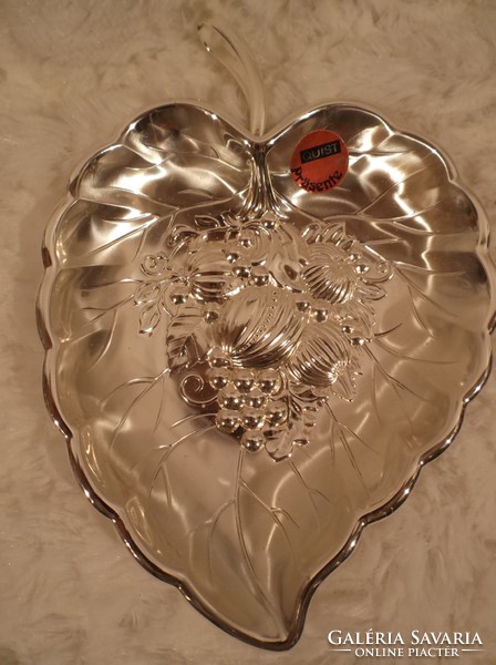 Bowl - silver plated - new - nszk!! - 18 X 12 x 2.5 cm - in a box