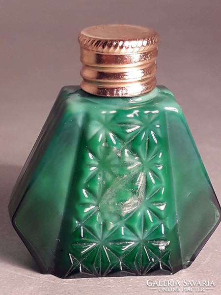 Malachit üveg parfümös  darabra