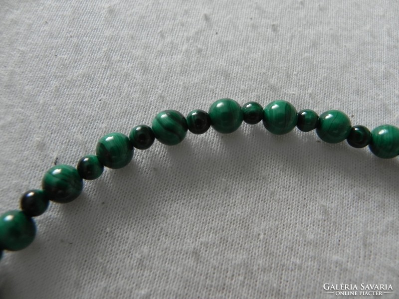 Original natural malachite set! Necklace+bracelet