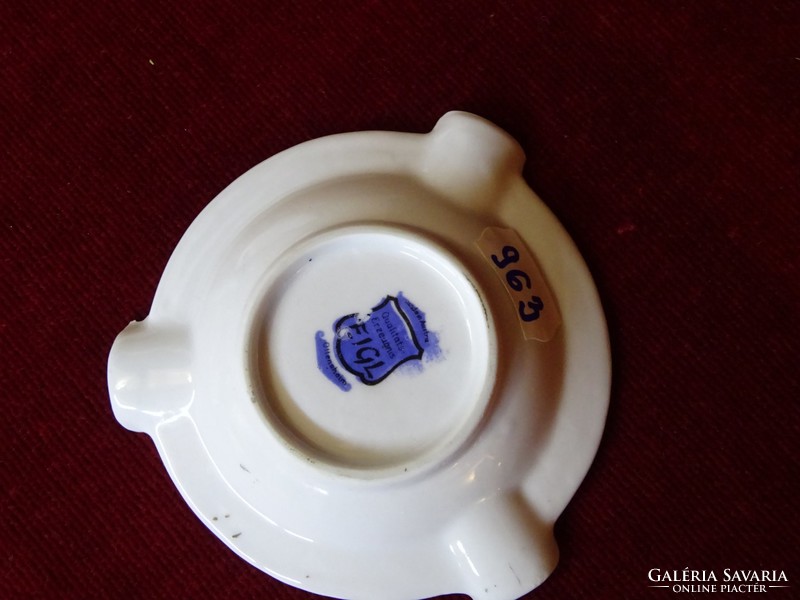 Eigl porcelain Austria, ghünd n.O advertising ashtray. Diameter: 9.5 cm. He has!