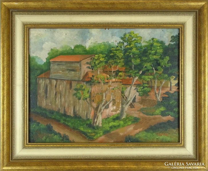 0Y228 Magyar festő XX. század : Major az erdőben