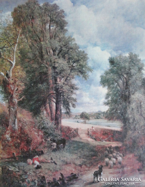 John Constable:  Cornfield