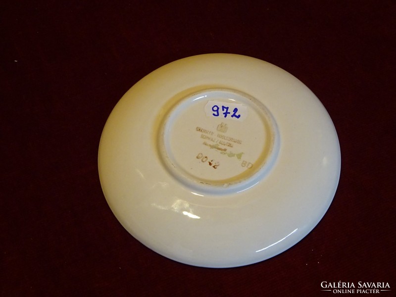 Schwarz / austria porcelain decorative plate, hand-painted, signed, numbered. 9042 Vanneki!