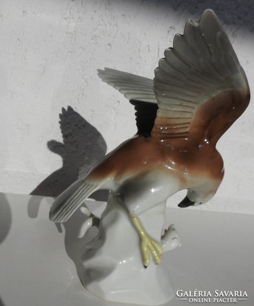 Vadászat közben - régi német figurális porcelán