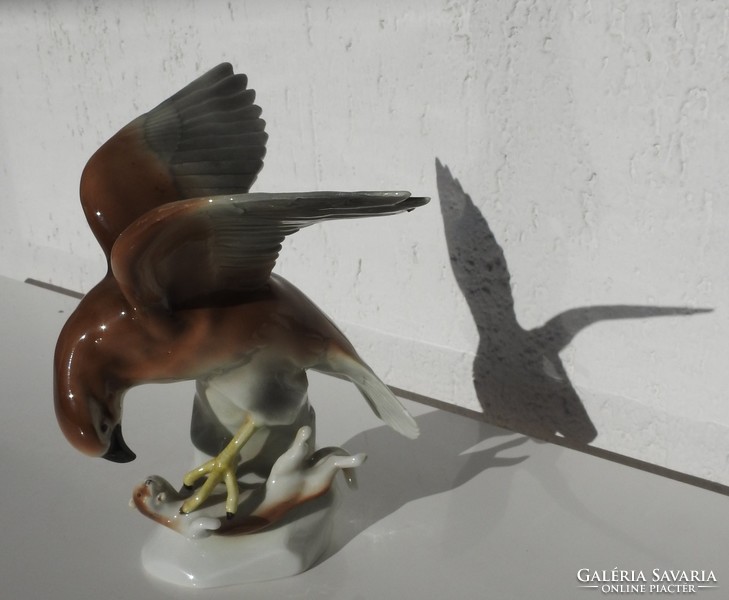 Vadászat közben - régi német figurális porcelán