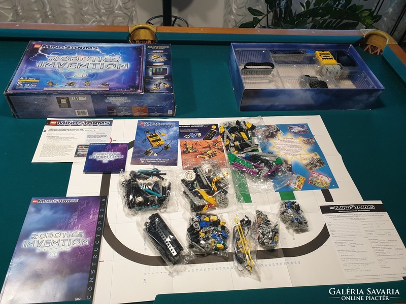 Lego Mindstorms 3804-es, RITKA, Új, Gyűjtői darab, programozható elektronikával