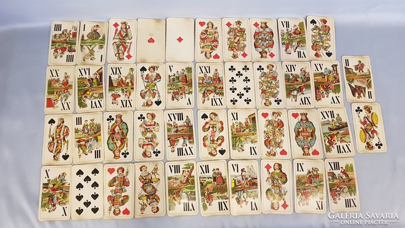 Antique card deck