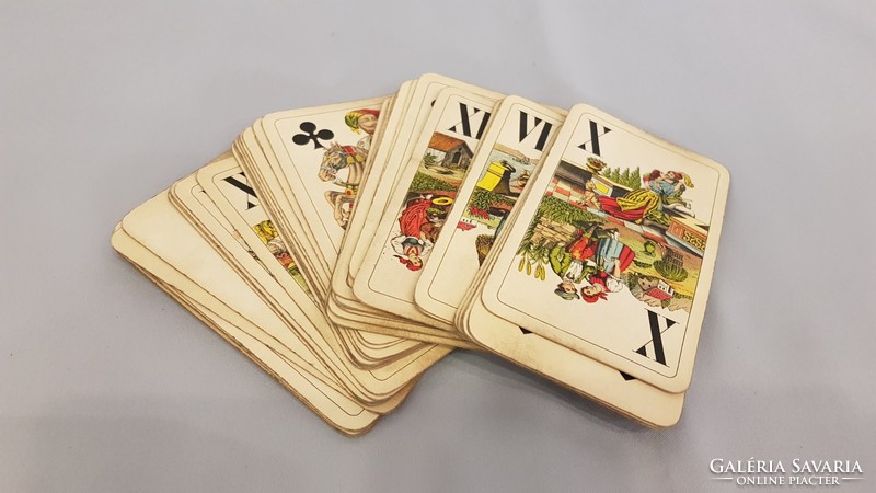 Antique card deck