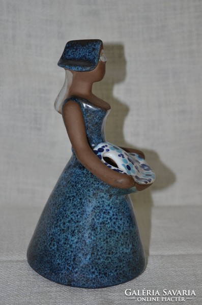  ULLA SKOGH kő porcelán nő figura  ( DBZ 00100 )
