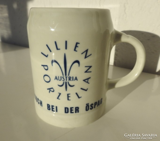 Jar - mug with Lilien inscription