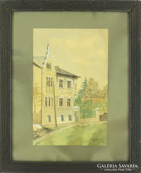 0Y332 Magyar festő XX. század : Villa Hilda