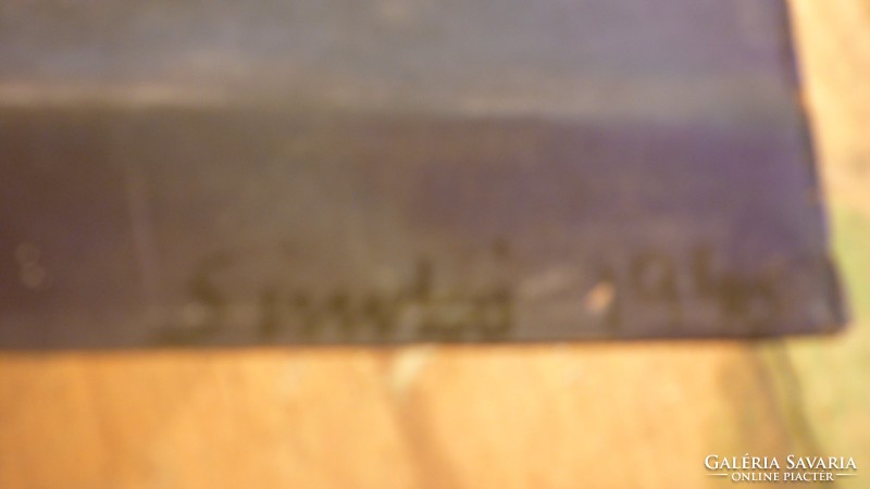 R/ Simkó 1940 jelzéssel,Pasztellkréta/papir